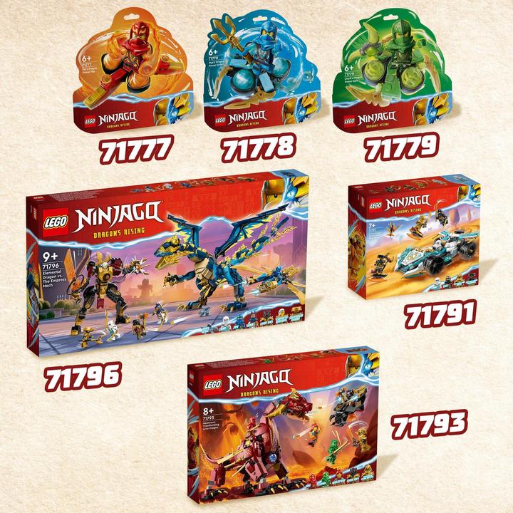 Produktbild LEGO Kais Drachenpower-Spinjitzu-Flip (71777, LEGO Ninjago)