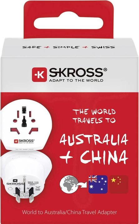Image du produit Skross World to Australia + China