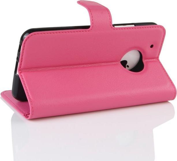 Produktbild MU Classic Leder Hülle mit Litchitextur (Motorola Moto G5)