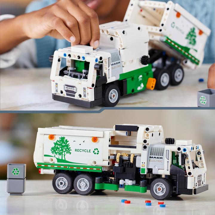 Produktbild LEGO Mack LR Electric Müllwagen (42167, LEGO Technic)