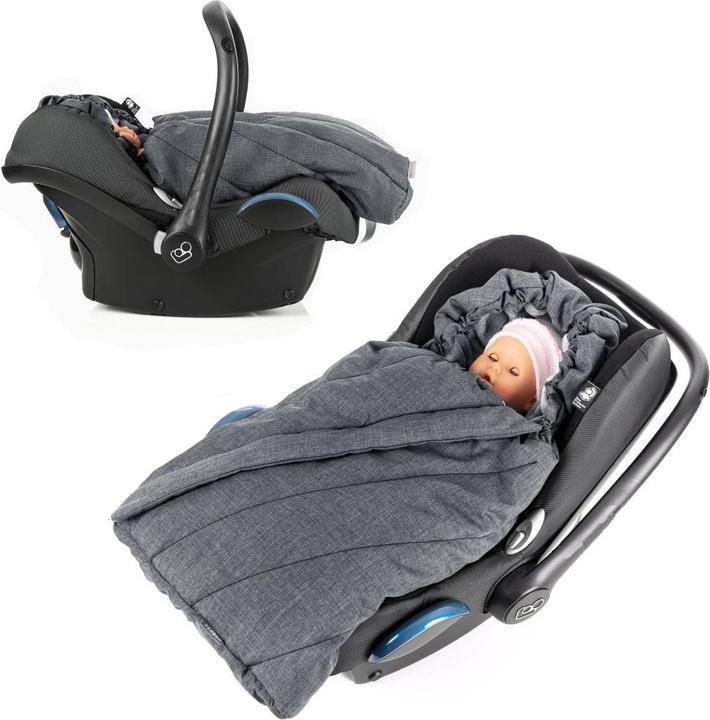 Produktbild Zamboo Fusssäcke für Babyschalen & Babywannen Winter-Fusssack Babyschale 3M PRO - für alle Gurtsysteme