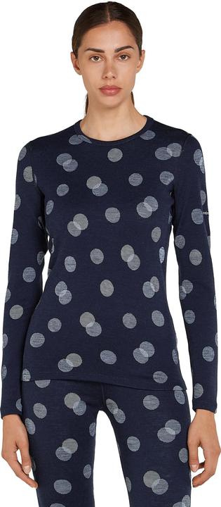 Actual product image Icebreaker 260 Vertex Crewe Falling Flakes (S)