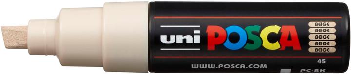 Actual product image Posca Marker PC-8K wedge tip (Beige, 8 mm, 1 x)