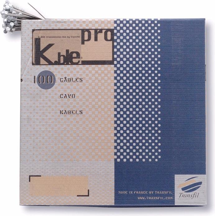 Actual product image Transfil Stainless steel road brake cables