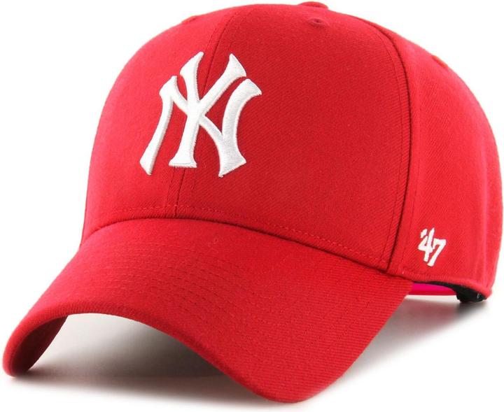 Actual product image 47 Brand Snapback Cap - MLB New York Yankees Red