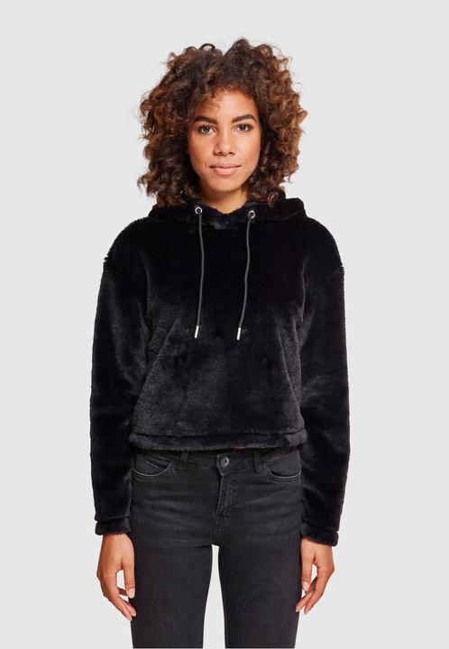 Actual product image Urban Classics Ladies Oversize Short Teddy Hoody (M)