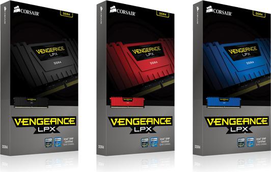 Image du produit Corsair Vengeance LPX (2 x 8GB, 2133 MHz, RAM DDR4, DIMM)