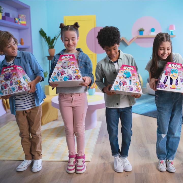Produktbild Moose Biggies aufblasbares Einhorn-Regenbogen Plüschtier