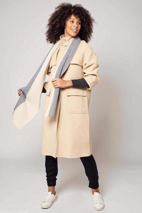 Produktbild Bellemere Coat Beige Wool Coat (One Size)