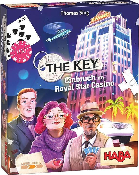 Actual product image Haba The Key - Burglary at the Royal Star Casino (German)