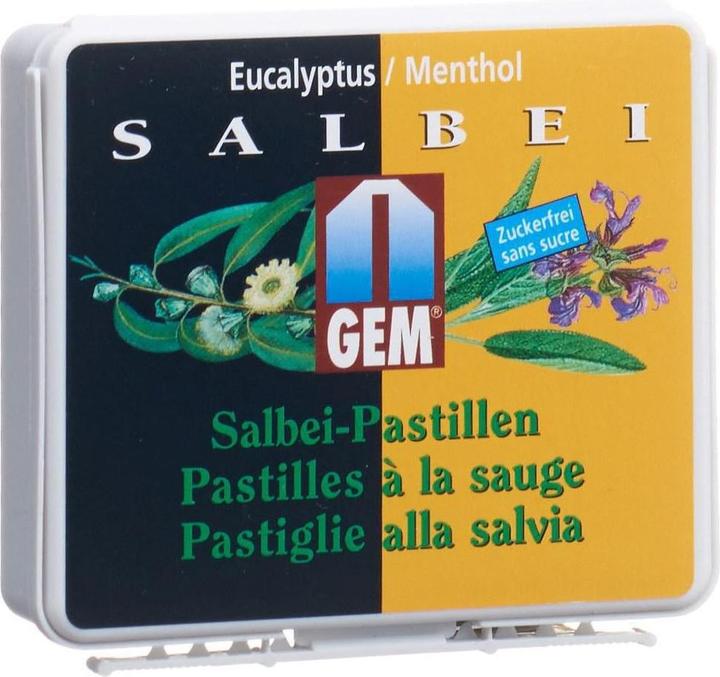 Produktbild GEM Salbei Pastillen zuckerfrei (36 Stück)