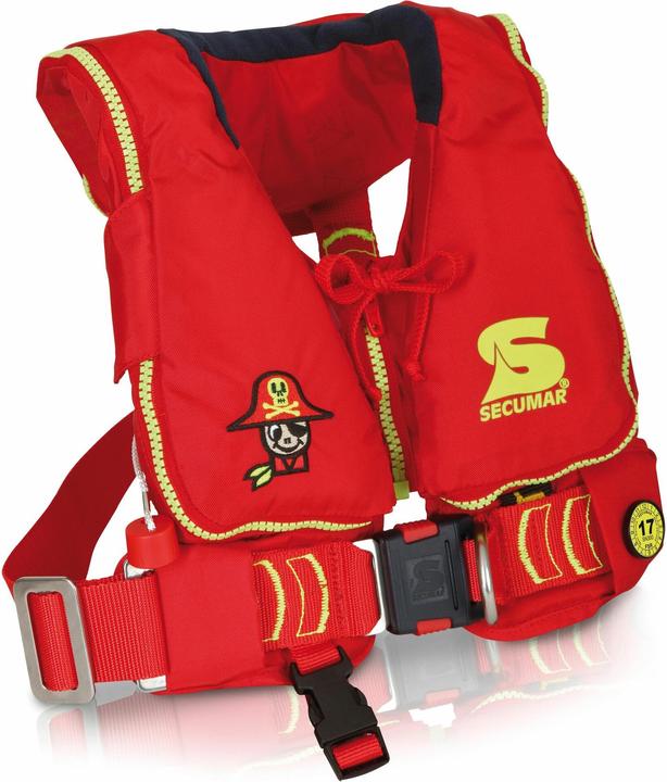Image du produit Secumar Gilet de sauvetage gonflable Mini (15, 16, 17, 18, 19, 20, 21, 22, 23, 24, 25, 26, 27, 28, 29, 30, 15-30 kg)