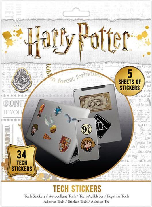 Actual product image Pyramid HARRY POTTER - Tech Stickers Pack - Artefacts