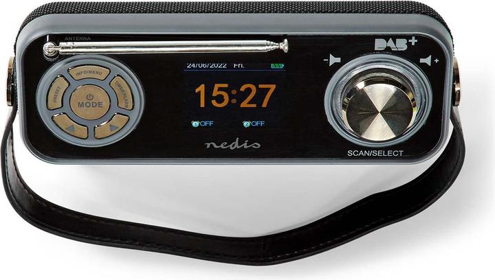 Productafbeelding Nedis DAB+ radio (DAB+, FM, Bluetooth)