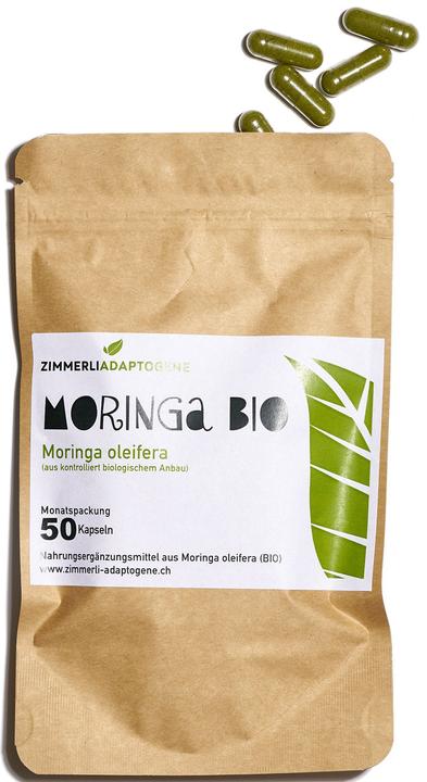 Zimmerli Adaptogene Moringa Kapseln (BIO) 50 Kapseln (1 Stück, Kapseln, 25 g)
