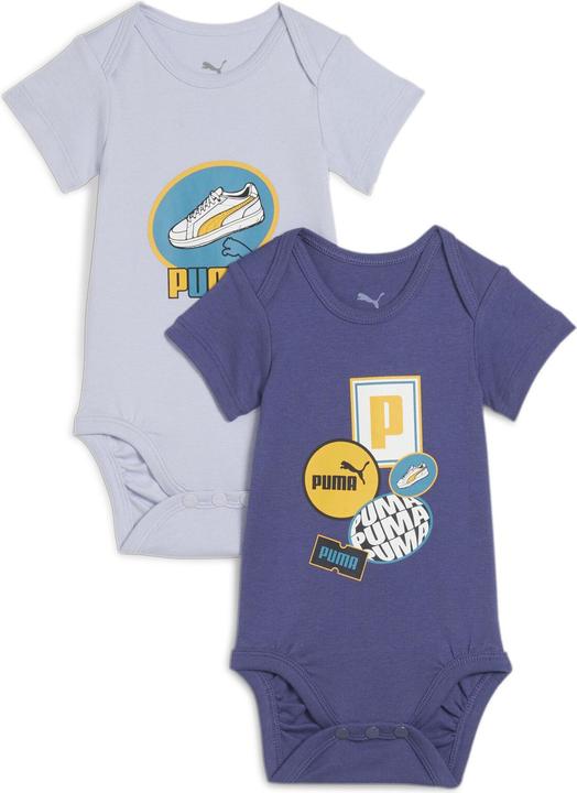 Puma MINICATS Newborn 2-Pack Graphic Bodysuit Set INF
