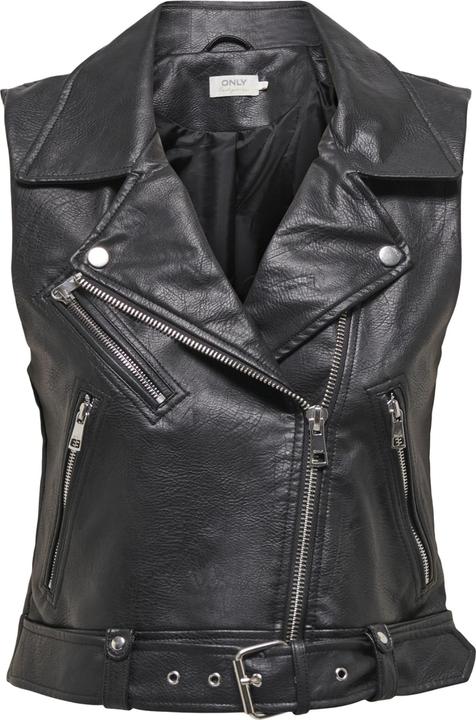 Only Onlvera Faux Leather Waistcoat Otw Noos