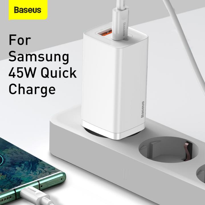Immagine prodotto Baseus Caricabatterie rapido GaN2 LiteC+U 65W EU Bianco (65 W)