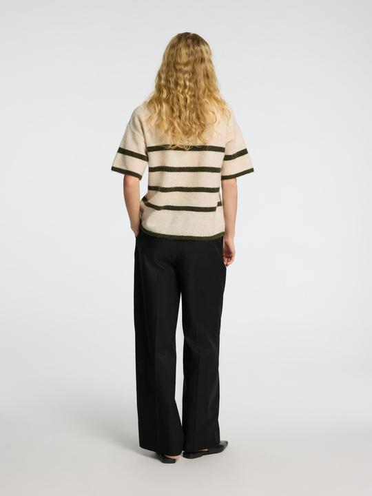 Image du produit Selected Femme Haut en tricot à manches courtes (XXL)