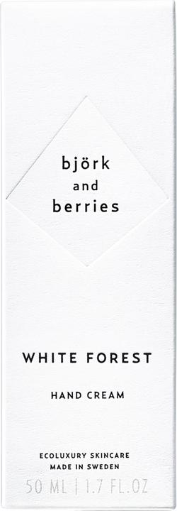 Actual product image Björk & Berries White Forest Hand Cream (50 ml)