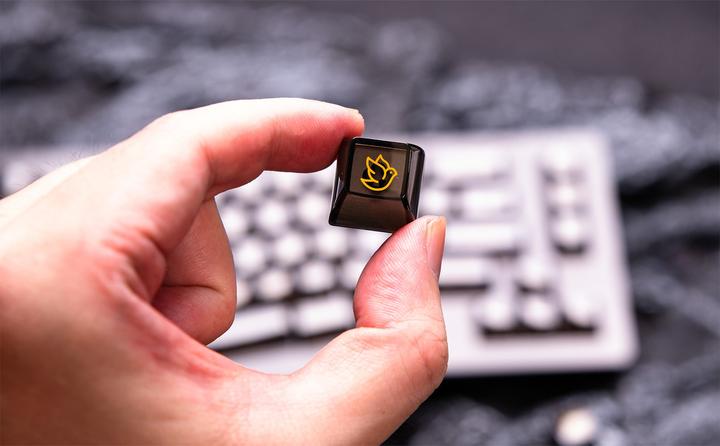 Actual product image Akko ASA Clear Printed Keycap