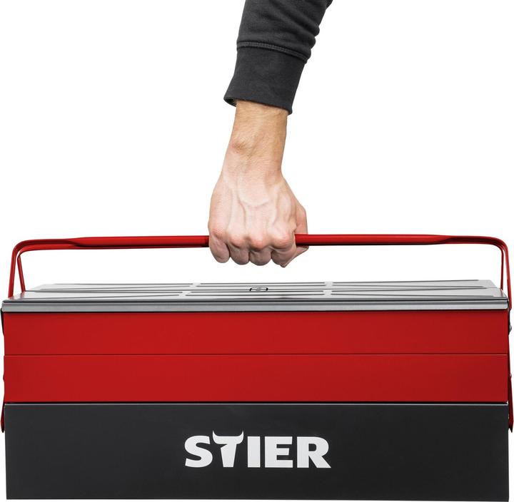Actual product image Stier Toolbox empty LxWxH 600x190x200 mm