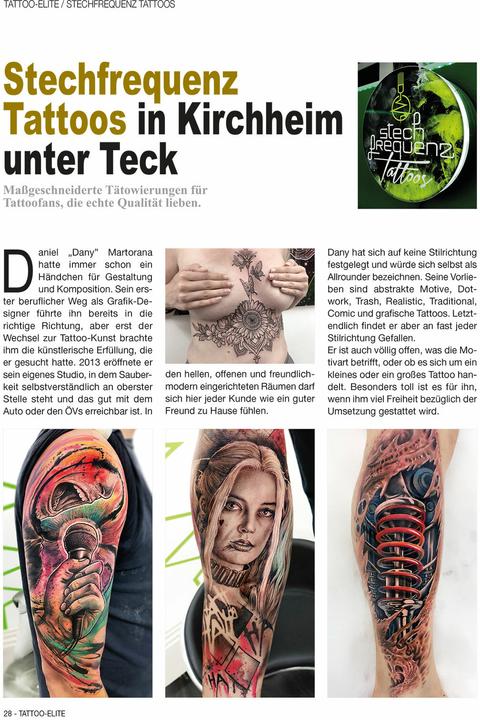 Immagine prodotto Tattoo Elite 3 (Tedesco, Casa editrice Kruhm, 2023)