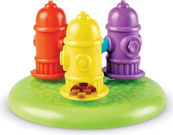 Brightkins Spinning Hydrants Treat Puzzle (puzzle de boissons) (Jouet d'occupation chien)
