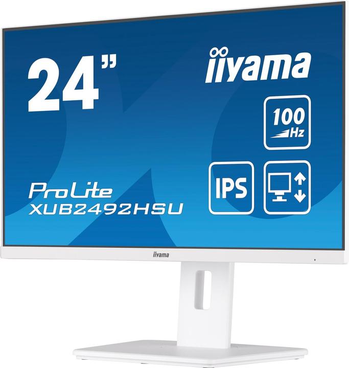 Produktbild iiyama XUB2492HSU-W6/24" FHD Business ETE IPS (1920 x 1080 Pixel, 23.80")