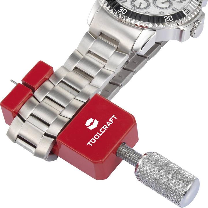 Immagine prodotto Toolcraft Spingi-spillo per bracciali di orologi con perni di ricambio