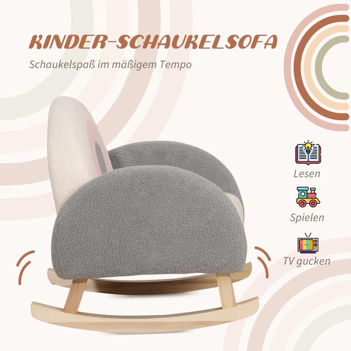 Produktbild Homcom Kindersofa mit Schaukelfunktion (Kindersofa)