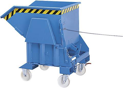Produktbild eurokraft pro Kippbehälter, Standard-Bauhöhe, ohne Fahrwerk (500 l)
