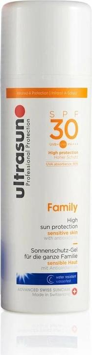 Actual product image Ultrasun Family SPF30 (Suntan lotion, SPF 50, 150 ml, 228 g)