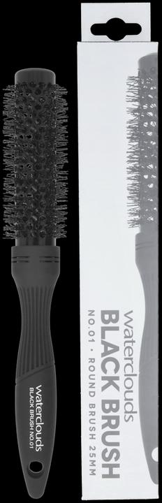Produktbild Waterclouds Black Brush 01 Rundmetall 25mm