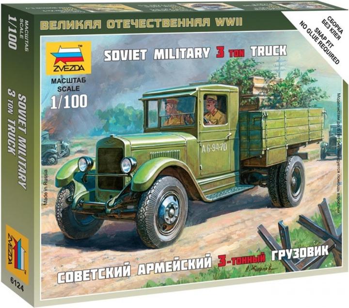 Actual product image Tamiya 1:100 WWII SovjetTransport truck ZIS-5