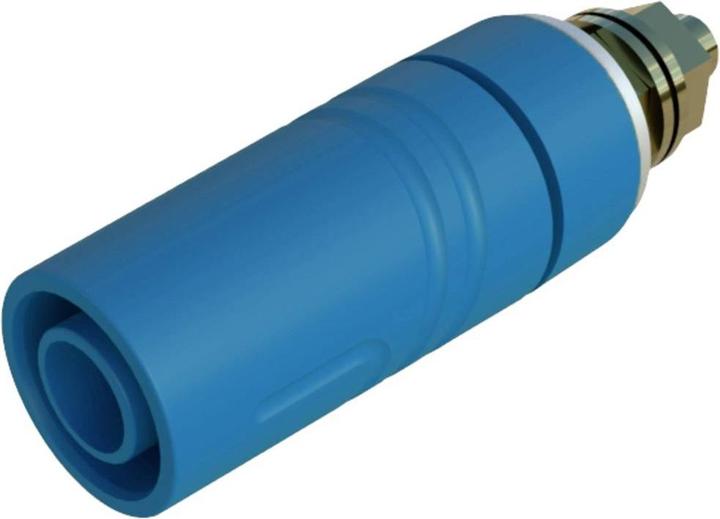 Actual product image SKS SAB 2600 G M4 Au Safety laboratory socket Socket, vertical installation Pin-Ø: 4 mm Blue 1 pc.