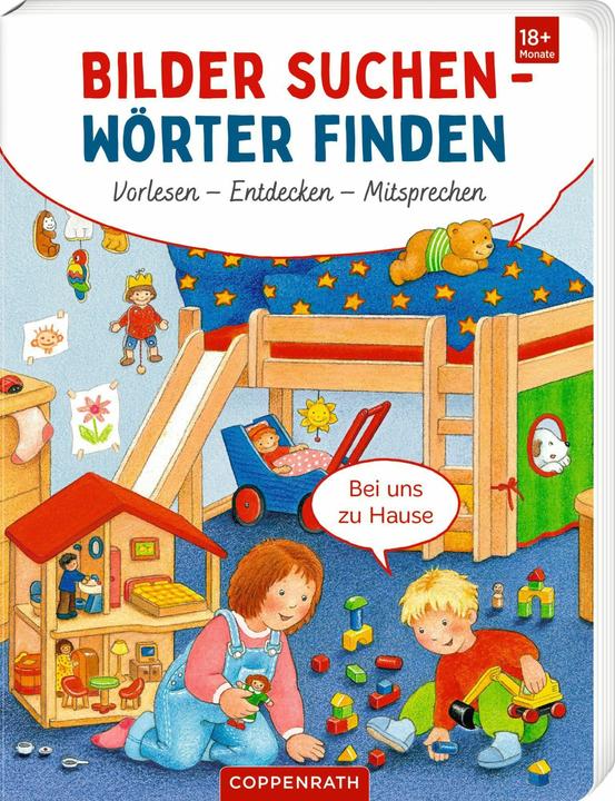 Immagine prodotto Bilder suchen - Wörter finden: Vorlesen - Entdecken - Mitsprechen (Tedesco, Cornelia Boese, Birraio Sibilla, 2024)