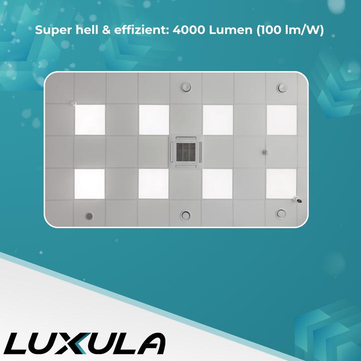 Actual product image Luxula LED-Panel LX-62-4000-CRI98, EEK: F, 40 W, 4000 lm, 4000 K (4000 lm)