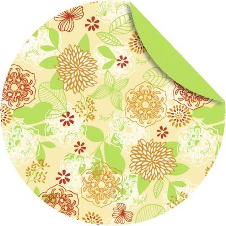 Actual product image Ursus Folded sheets Florentine Springtime 80g/sqm 10cm round PU=65 sheets motif 03 (80 g/m², 1 x)