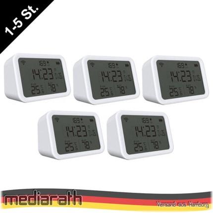 Actual product image Neo Smart Temperature and Humidity Sensor WiFi NAS-CW01W TUYA