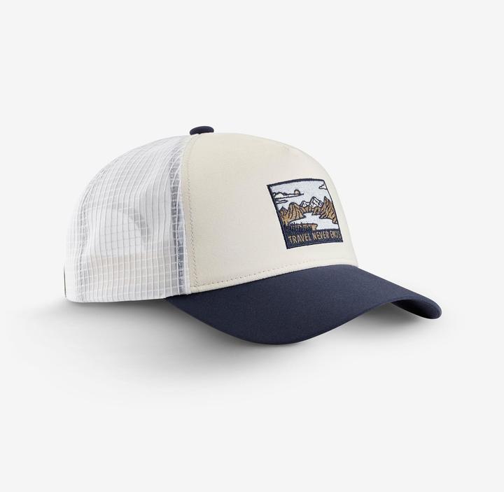 Image du produit Forclaz Travel 500 Trucker Cap - Beige / Blue