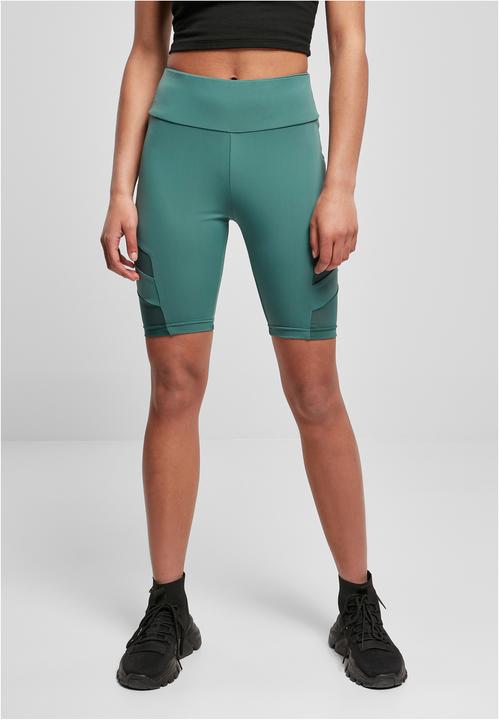 Immagine prodotto Urban Classics Pantaloncini da ciclismo Tech Mesh a vita alta da donna (S)
