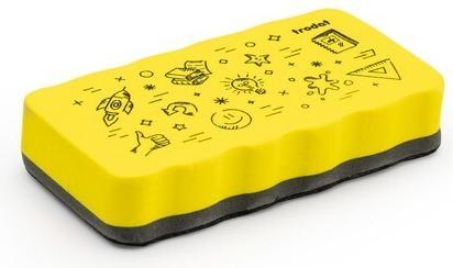 Actual product image Trodat Whiteboard sponge magnetic yellow