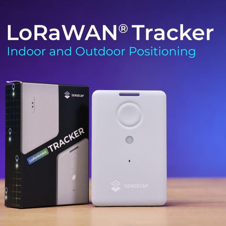 Image du produit Seeed Studio SenseCAP Tracker GPS LoRaWAN T1000-A avec capteurs