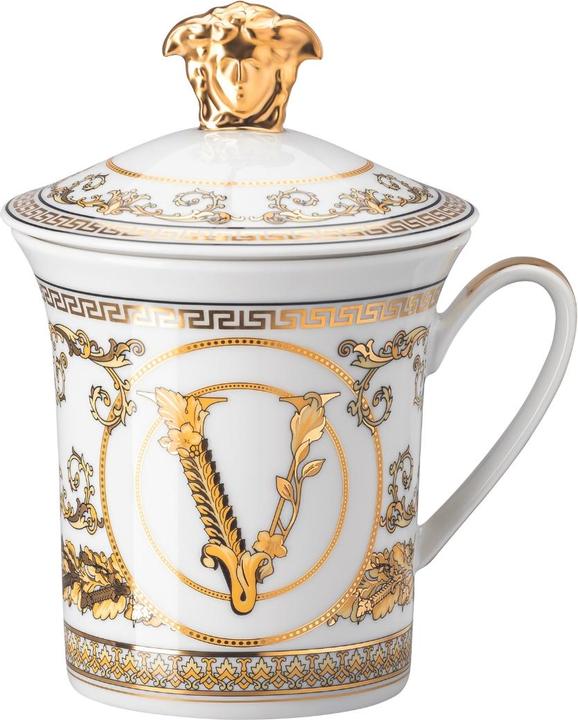 Actual product image Versace Virtus Gala White - Mug with lid / 30 years (350 ml, 1 x)