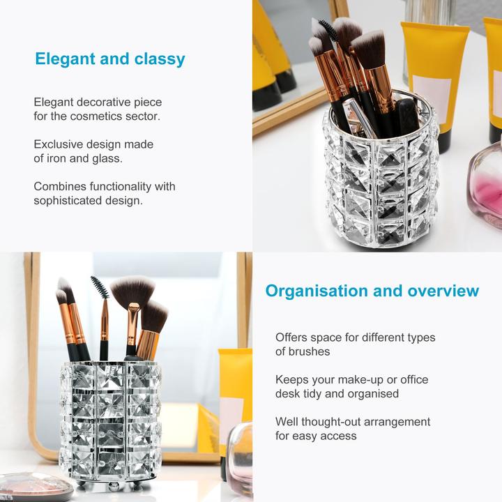 Actual product image Intirilife Brush holder for make-up brushes