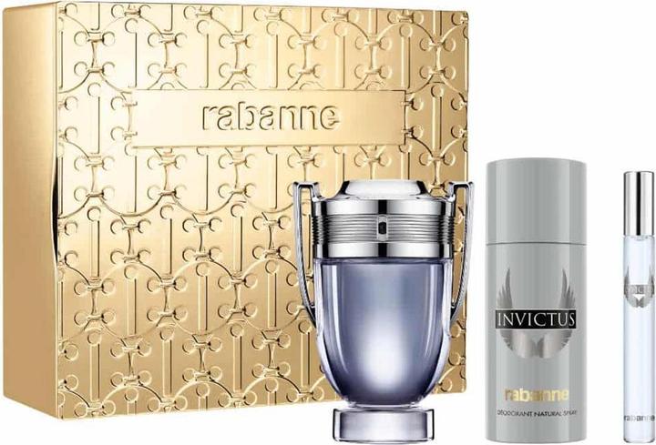 Paco Rabanne P. RABANNE INVICTUS EDT 100ML+DEO 150ML+EDT 10ML 3PCS SET (Eau de Toilette)