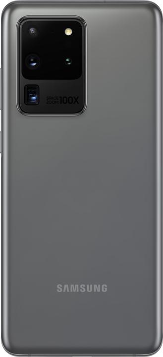 Actual product image Samsung Galaxy S20 Ultra 5G EU (128 GB, Cosmic Gray, 6.90", Hybrid Dual SIM + eSIM, 108 Mpx, 5G)