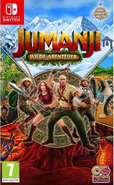 Outright Games JUMANJI : Aventures sauvages (Switch, DE)