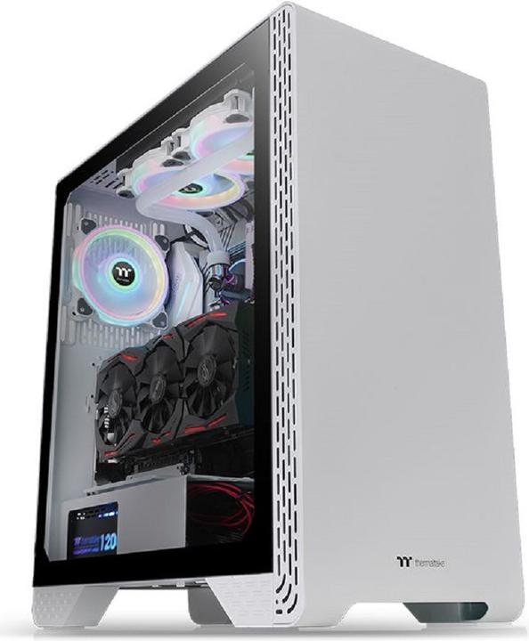 Actual product image Thermaltake S300 TG Snow (ATX, mATX, Mini-ITX)